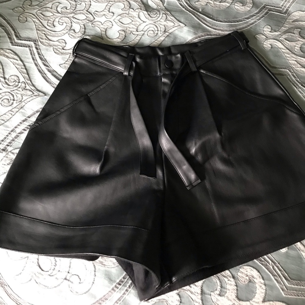 Victoria’s Secret leather shorts